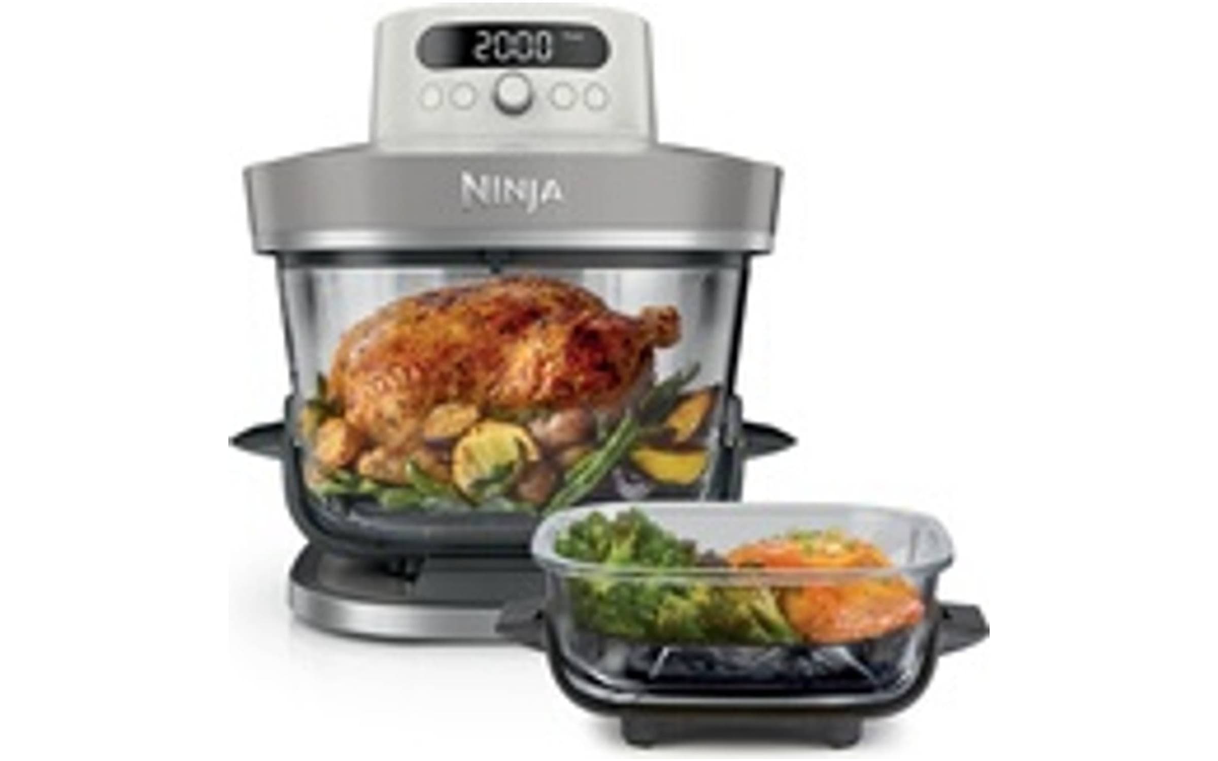 Ninja CRISPi PRO AS101EU — XL CleanCrisp-glas med PowerPod og sidebeholder