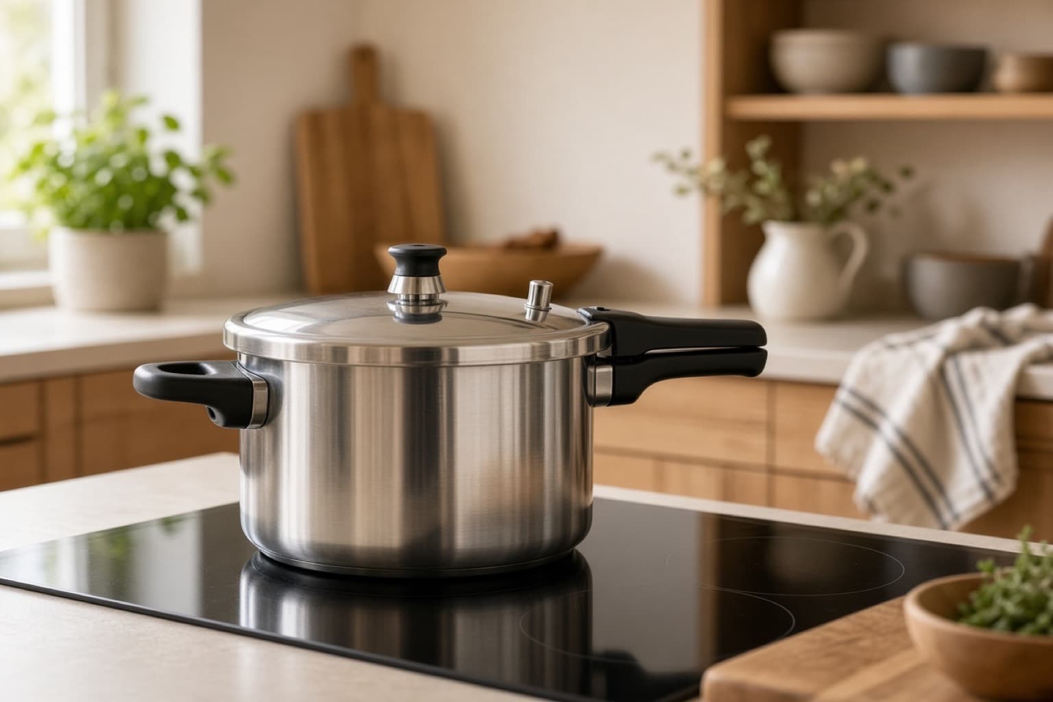 Tefal Secure 5 Neo 6L trykkoger på induktion