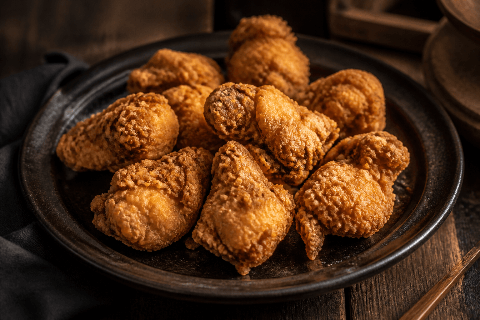 Sprød glutenfri crispy chicken med majsstivelse-panering