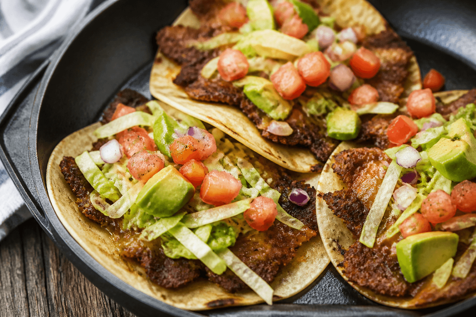 Sprøde tacoskaller og tortillachips fra airfryer