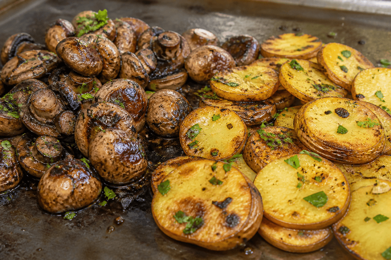 Fermenterede pommes frites med syrlig sprød skorpe