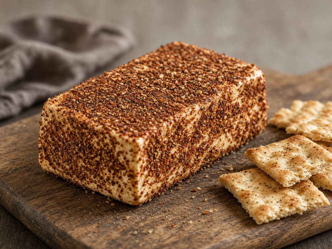 Smoked cream cheese med rub og honning